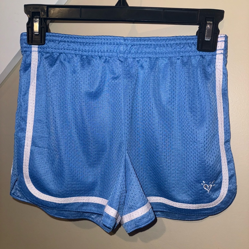 NWOT Justice Athletic Shorts Blue Size 12
